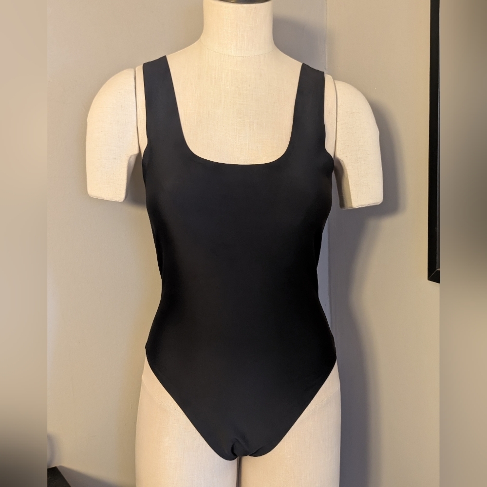 Parade Nearly Naked Seamless Bodysuit - Size Medium, Black